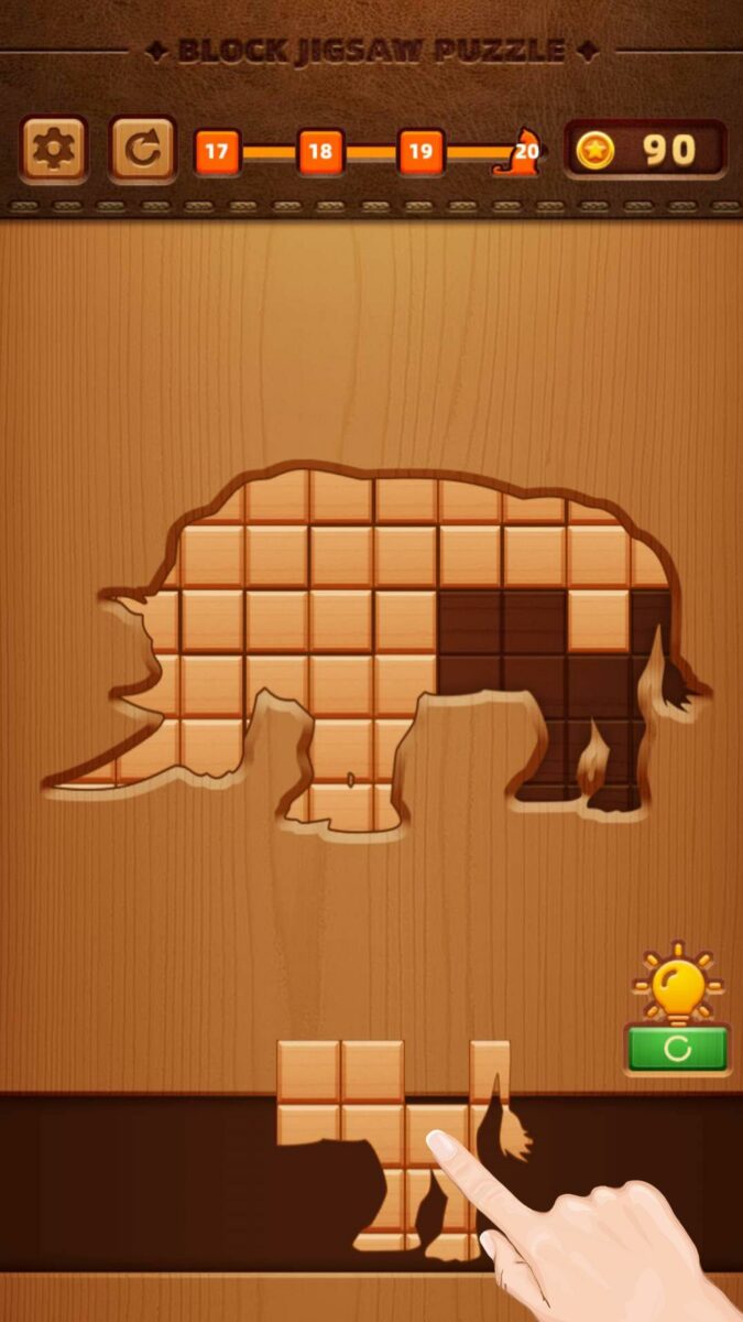 block jigsaw puzzle прохождение

